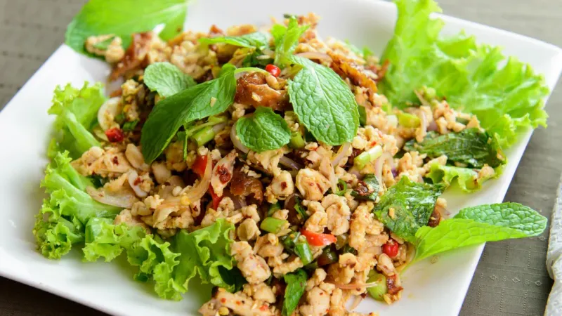 Larb Gai (Spicy Thai Chicken Salad)