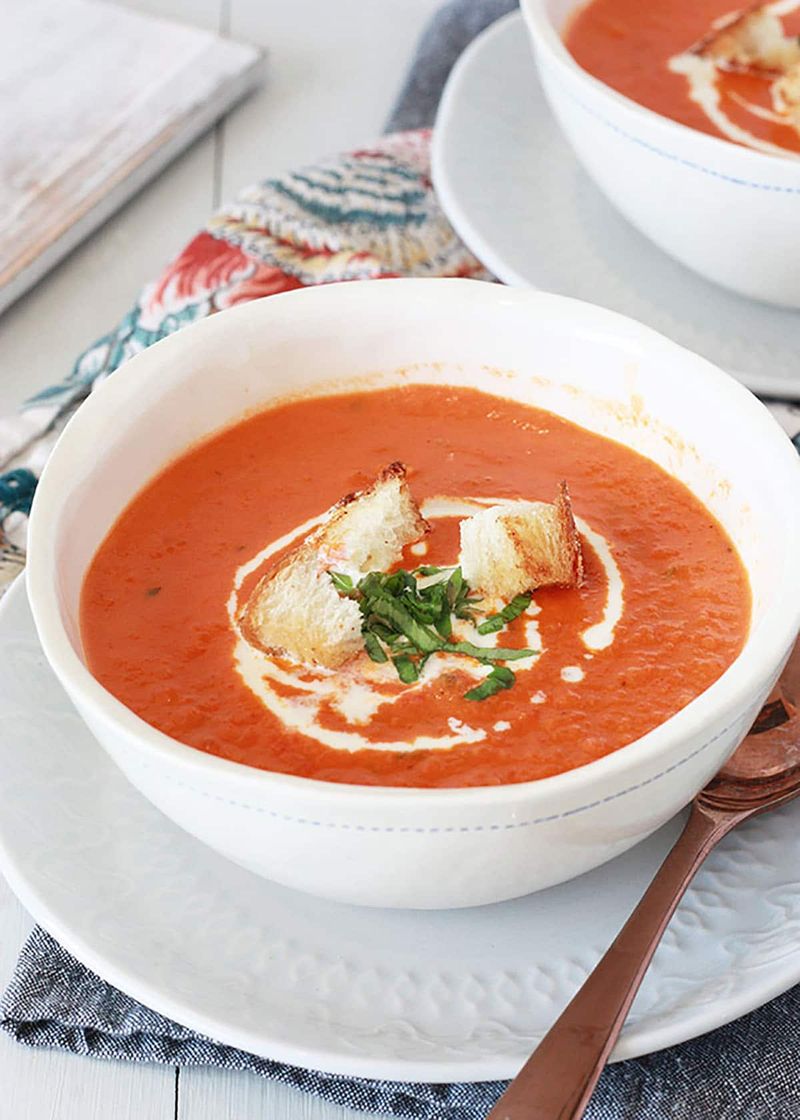 Creamy Tomato Basil Soup
