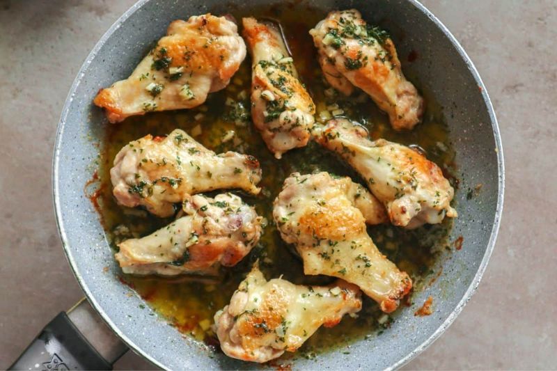 Herb Butter Wings