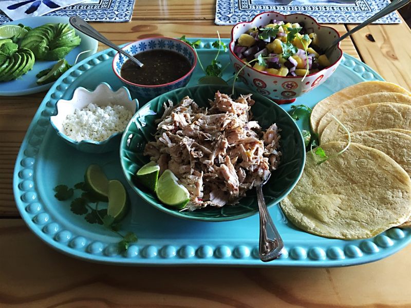 Chicken and Black Bean Tacos