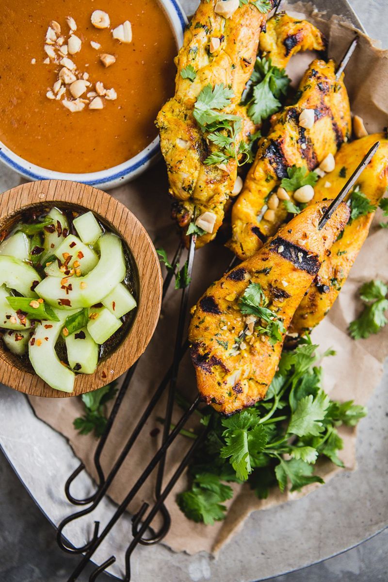Chicken Satay Skewers