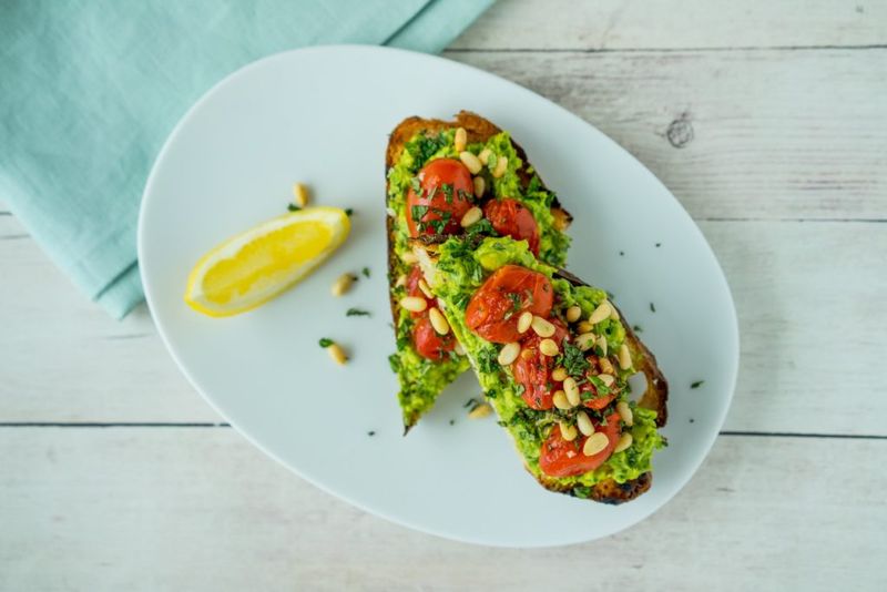 Avocado and Tomato Toast