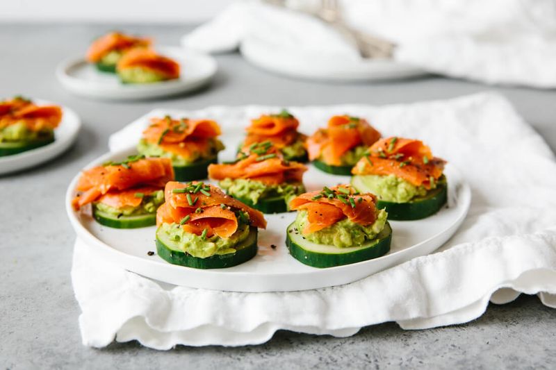 Smoked Salmon and Avocado
