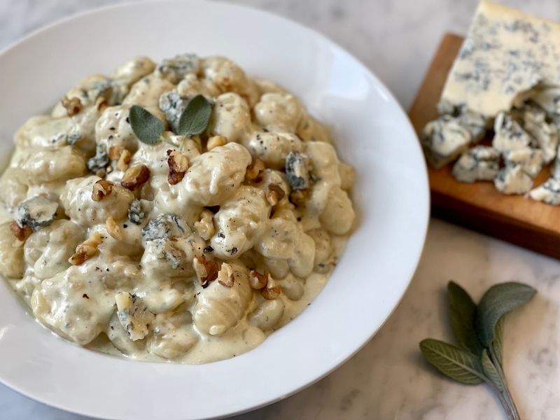 Gnocchi with Blue Cheese Sauce