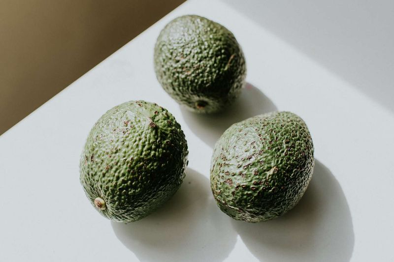 Unripe Avocados