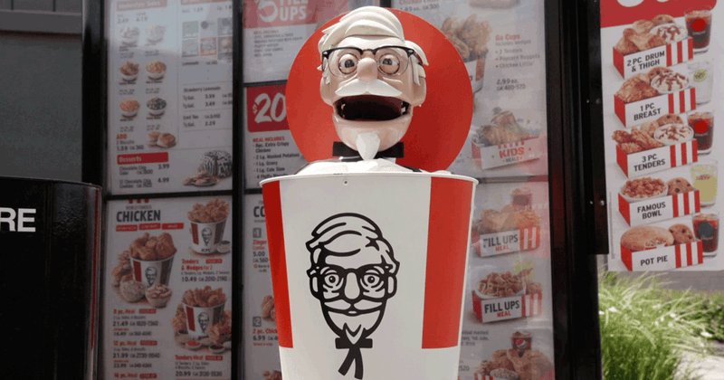 KFC's Colonel Robot