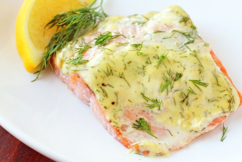Dijon Dill Salmon