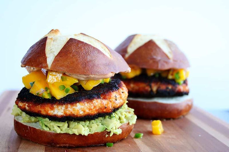 Mango Habanero Chicken Sandwich