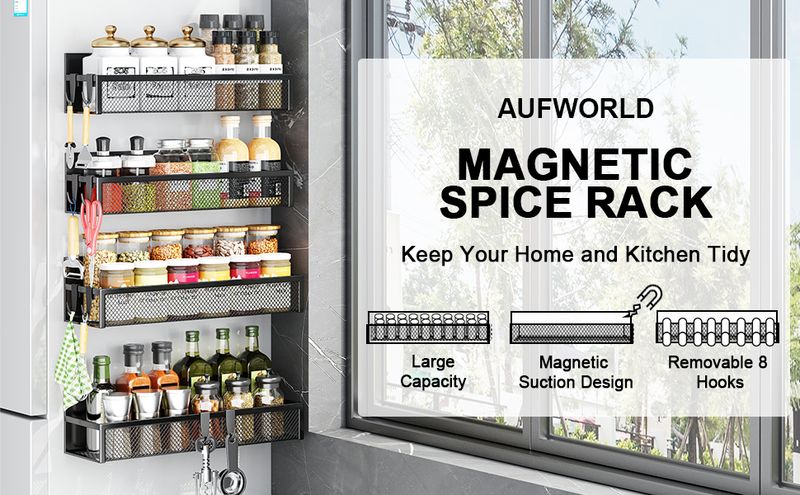 Magnetic Spice Rack