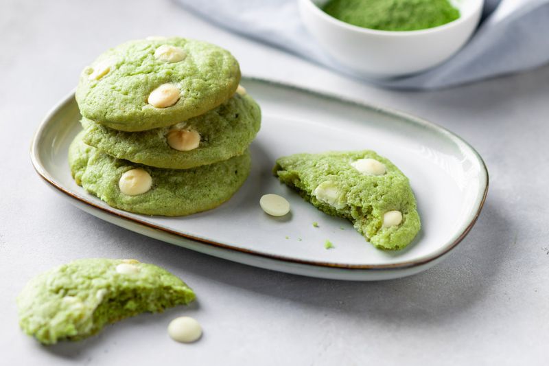 Matcha Green Tea Cookies