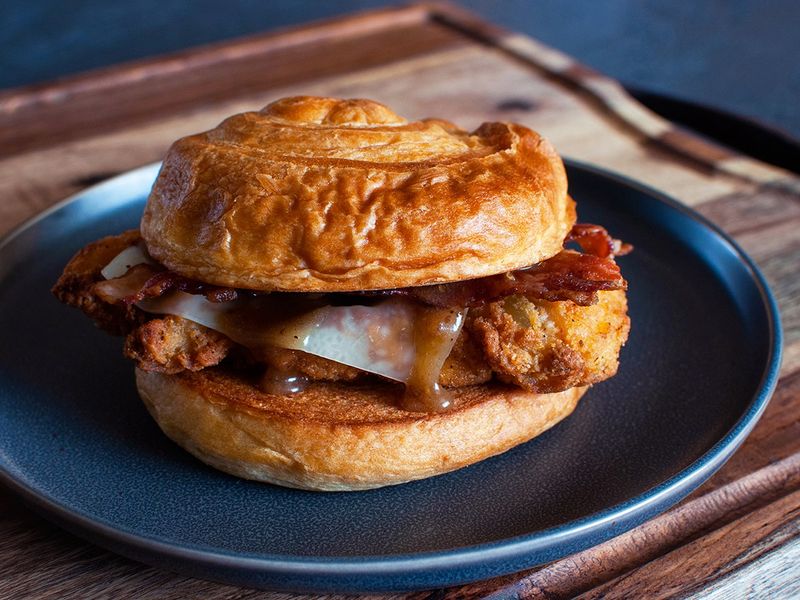 Wendy's Maple Bacon Croissant