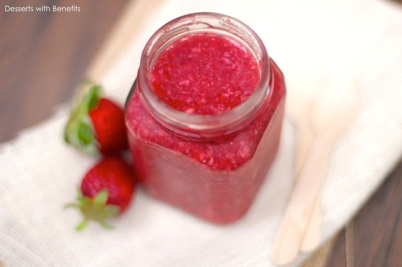 All-natural Strawberry Spread
