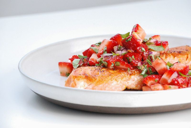 Strawberry Glazed Salmon
