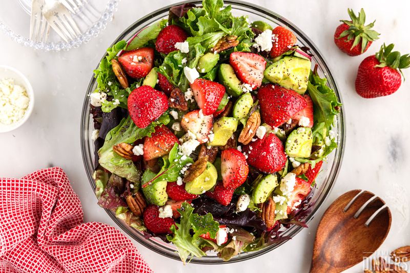 Strawberry Avocado Salad