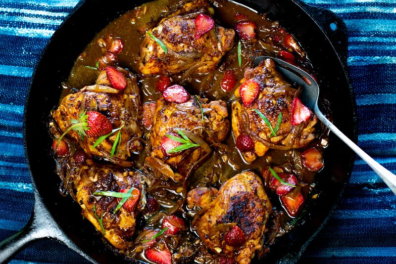 Strawberry Balsamic Chicken
