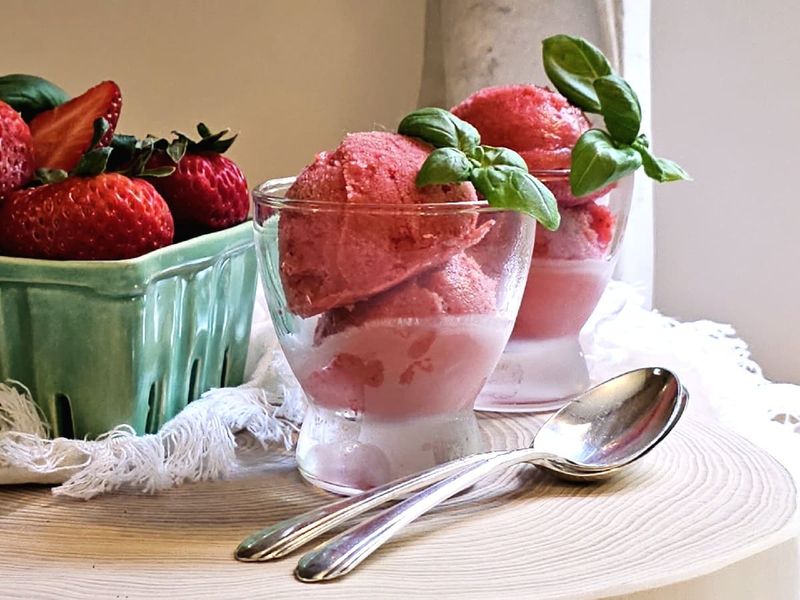 Strawberry Sorbet