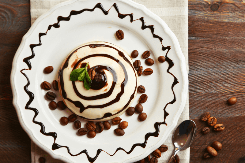 Espresso Panna Cotta