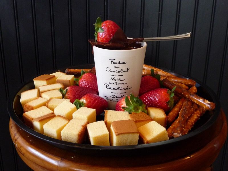 Chocolate Fondue Delight