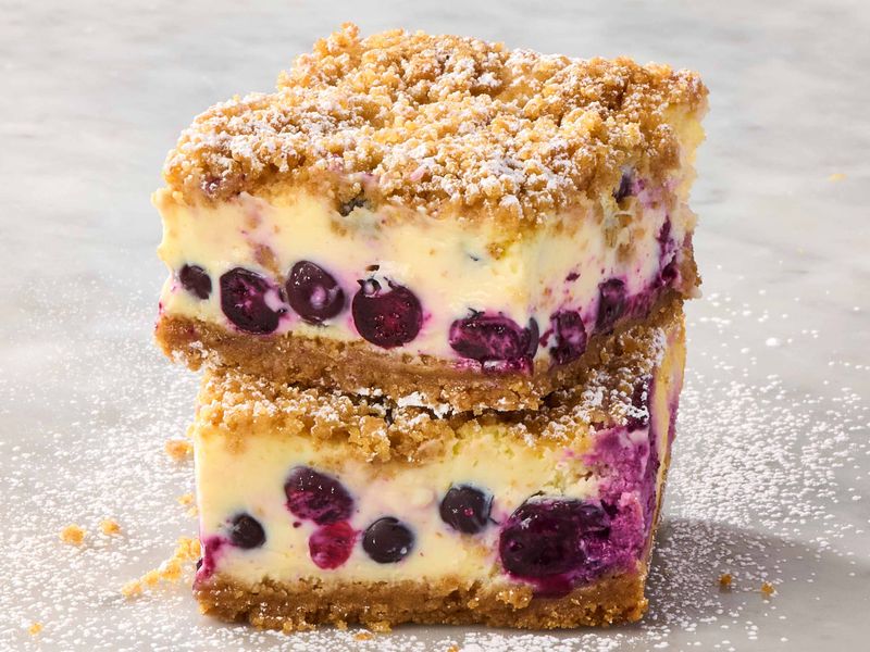 Blueberry Cheesecake Bars
