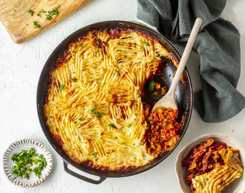 Lentil and Vegetable Shepherd's Pie