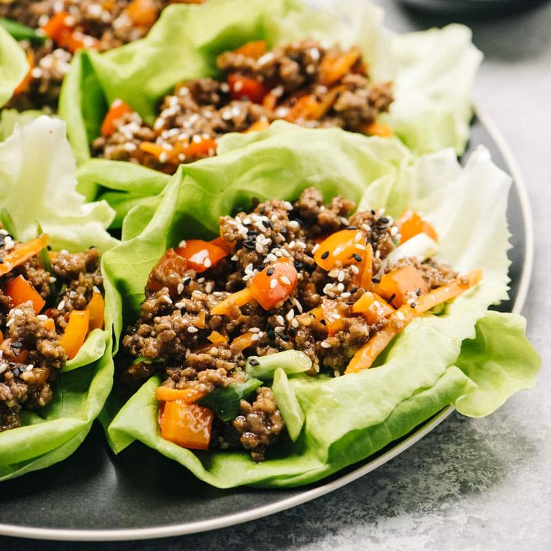 Beef Lettuce Wraps