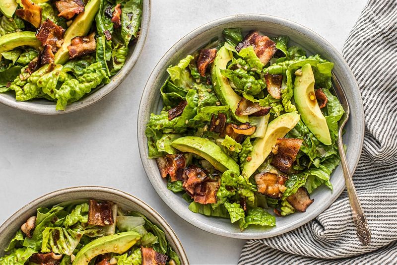Avocado and Bacon Salad