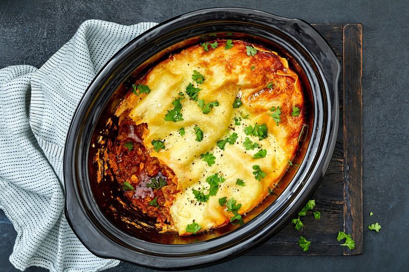 Slow Cooker Lasagna