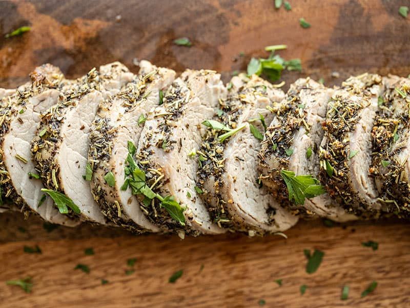 Herb-Crusted Pork Tenderloin