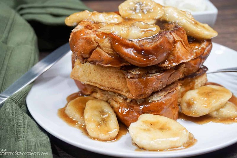 Banana Foster French Toast