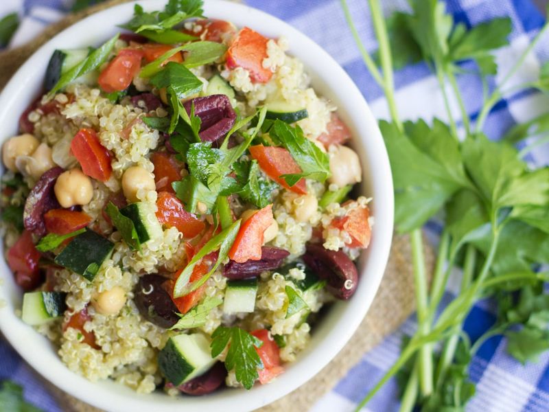 Mediterranean Quinoa Salad