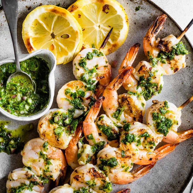 Chimichurri Grilled Shrimp
