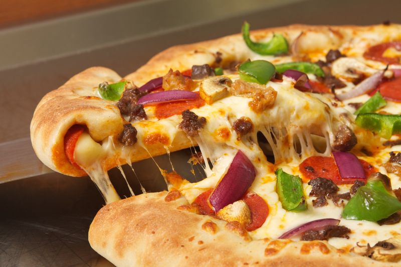 Pizza Hut's Stuffed Crust Pizza
