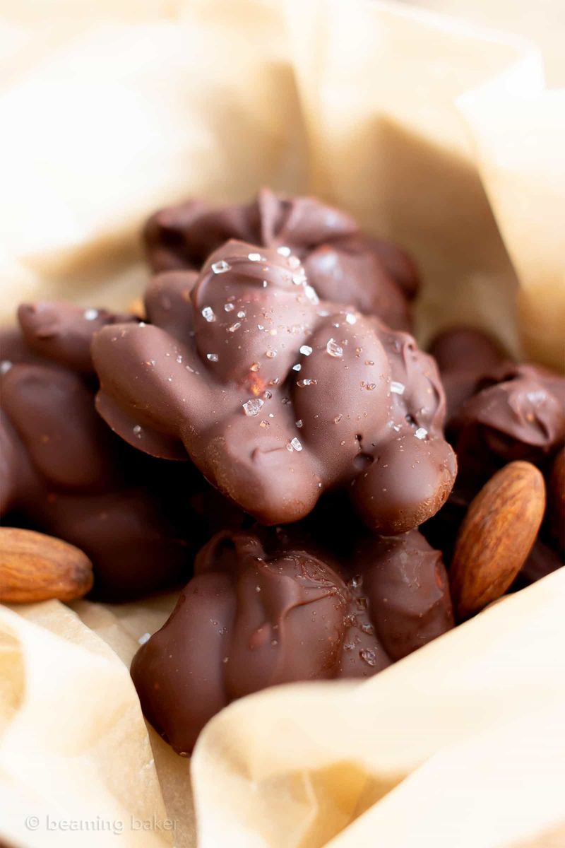 Dark Chocolate Almond Clusters