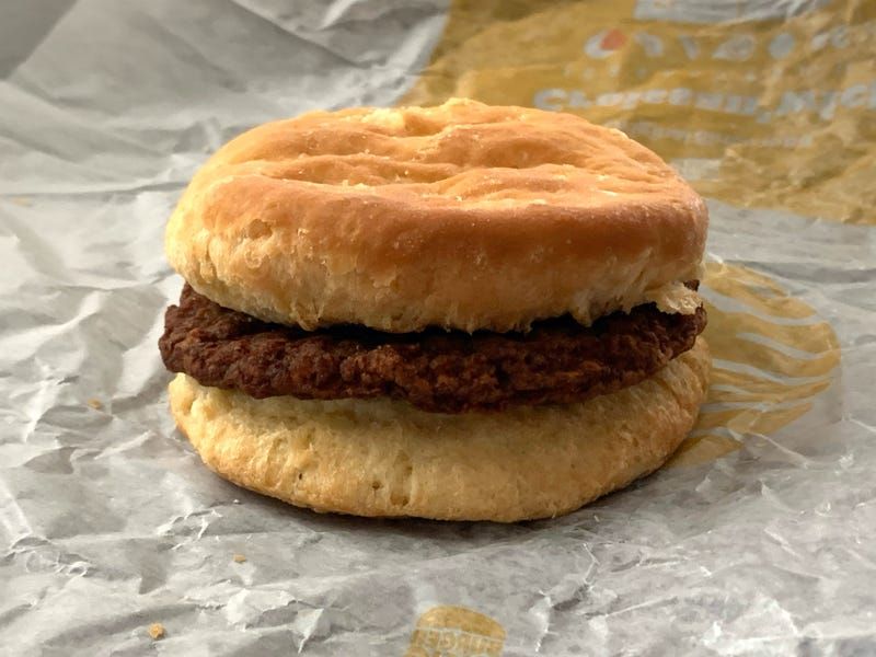 Greasy Sausage Biscuit