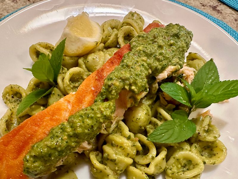 Lemon and Mint Pesto