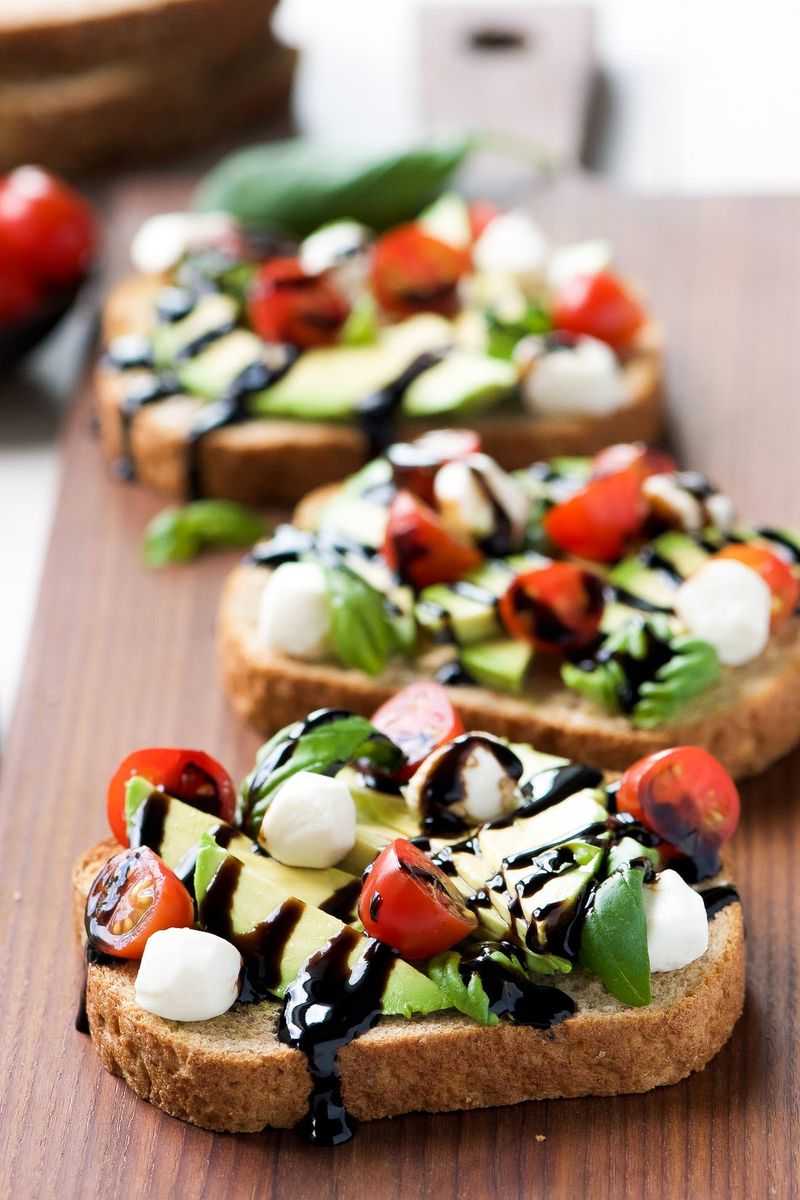 Caprese Avocado Toast