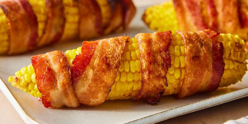 Bacon-Wrapped Corn