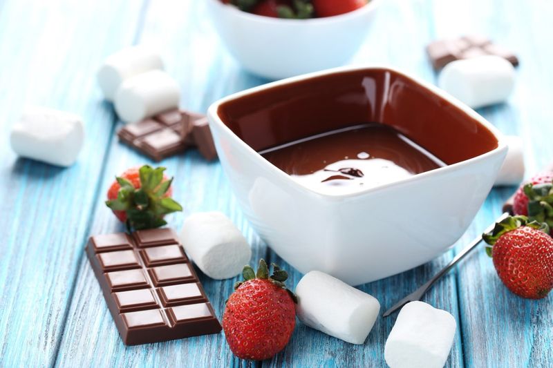 Velvety Chocolate Fondue