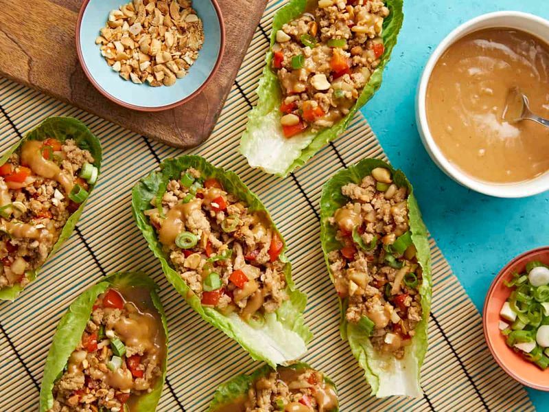 Asian Chicken Lettuce Wraps