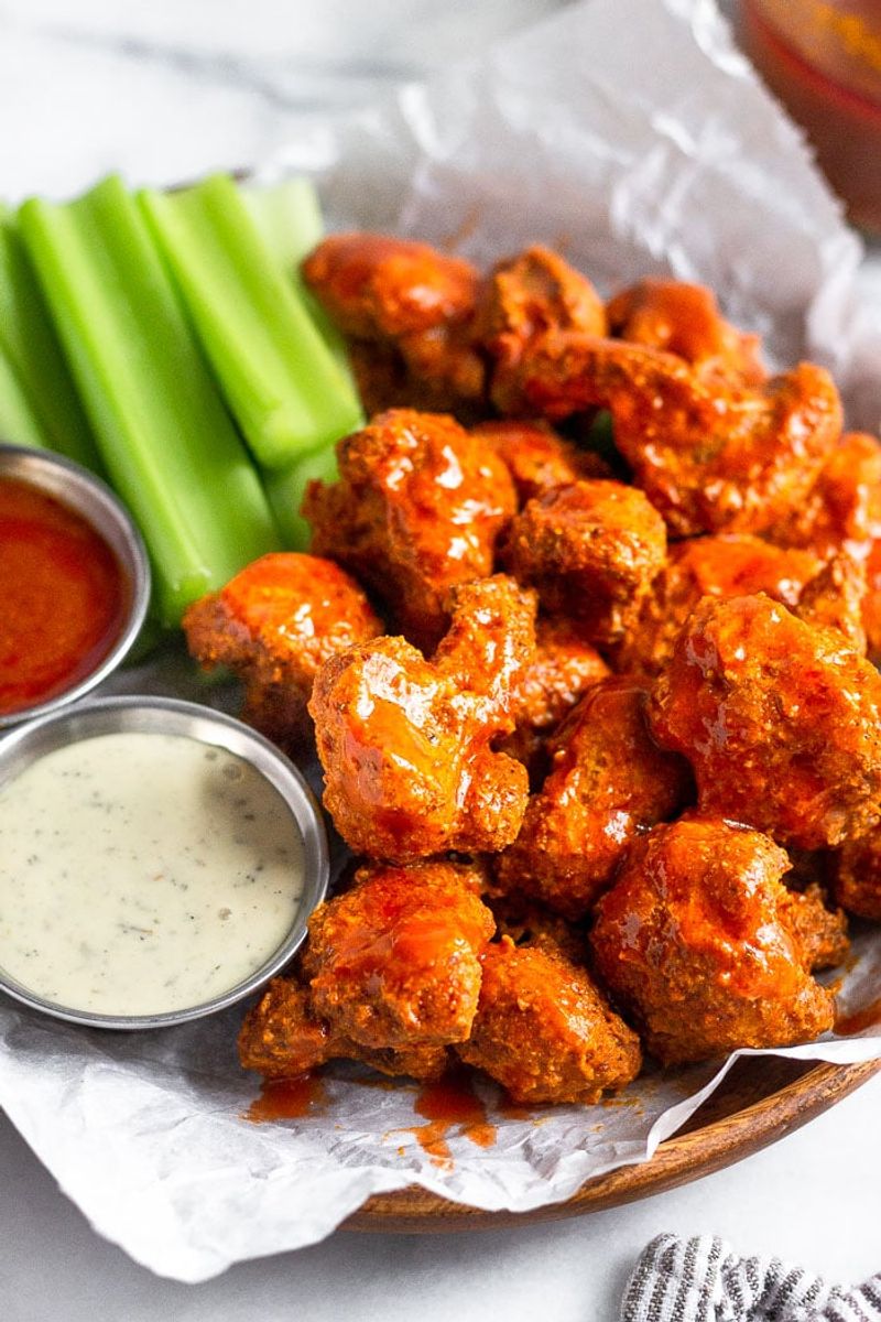 Buffalo Cauliflower Bites