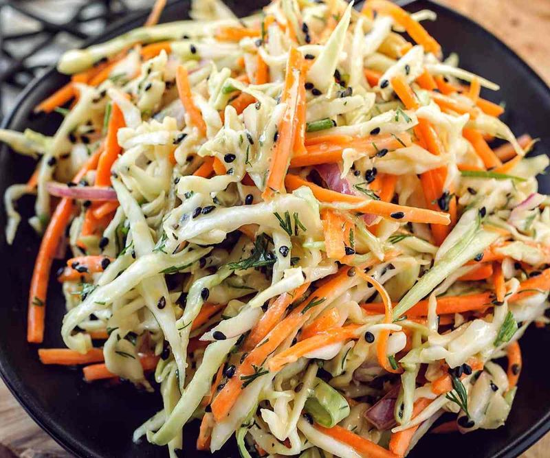 Cabbage and Carrot Slaw