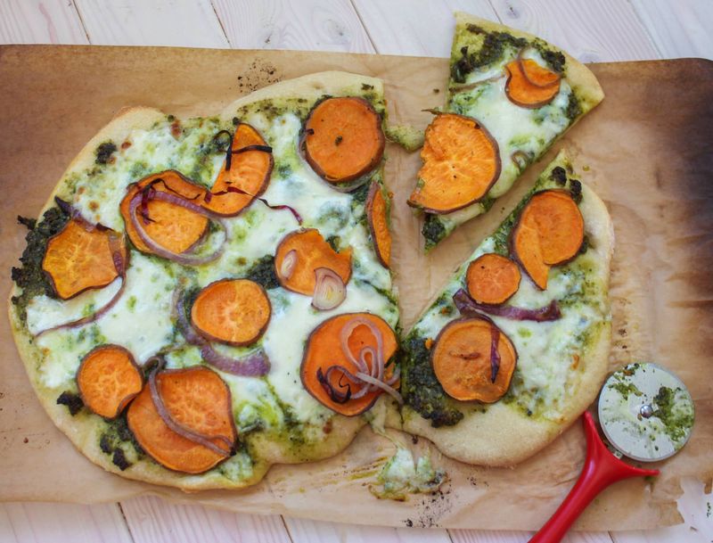Sweet Potato Pizza