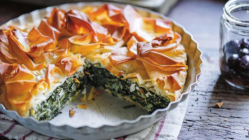 Spinach Ricotta Pie