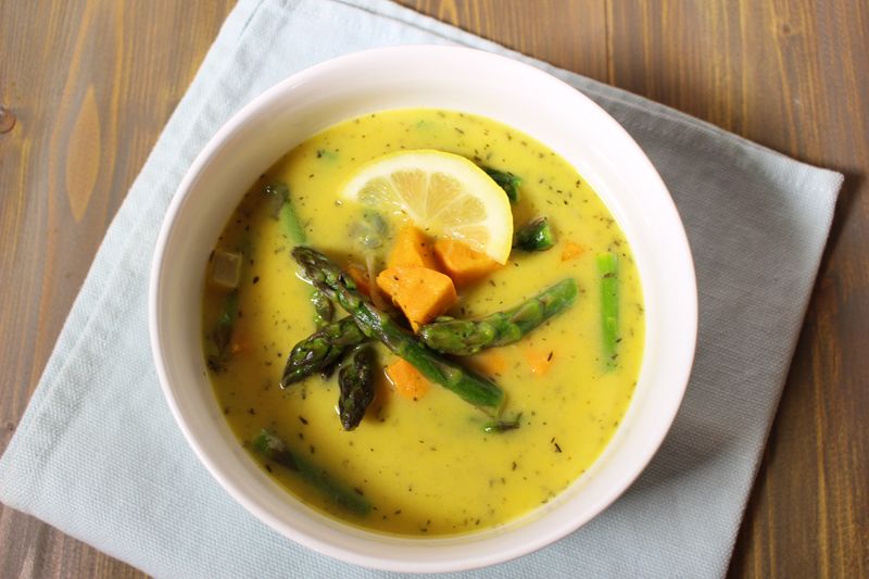 Lemon Asparagus Soup