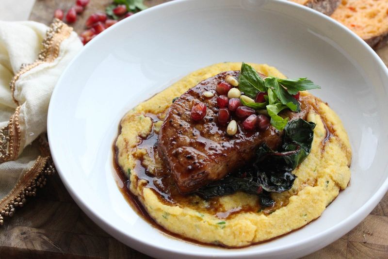 Balsamic Glazed Pork Chops
