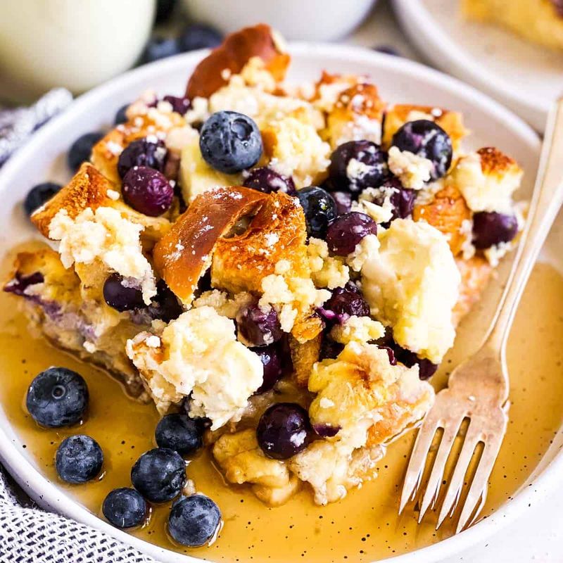 Blueberry French Toast Bake