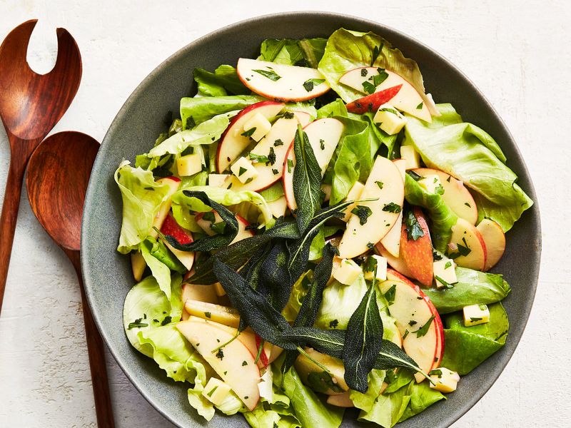 Apple and Cheddar Salad