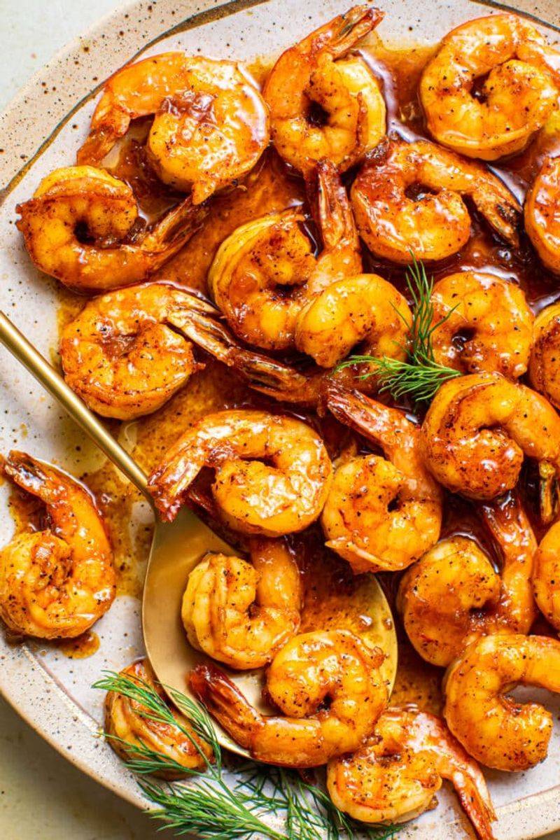 Cajun Honey-Glazed Shrimp