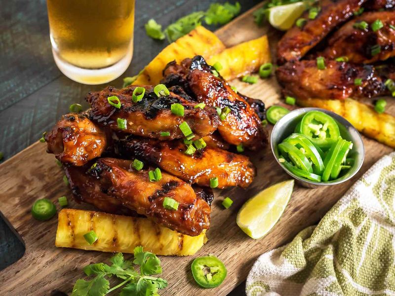 Pineapple Teriyaki Wings
