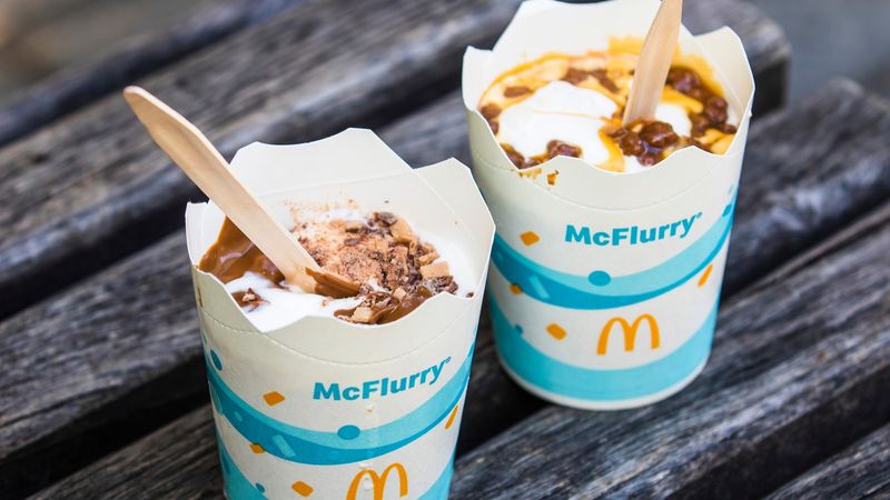 McFlurry with Caramel Swirl